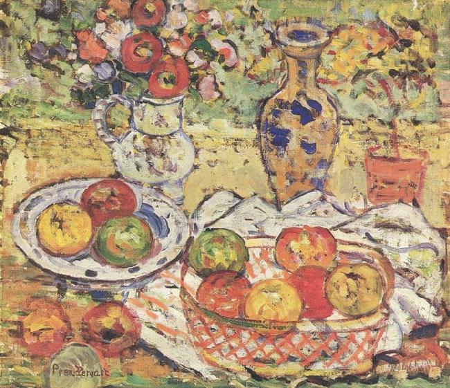 Maurice Prendergast Still Life w Apples China oil painting art